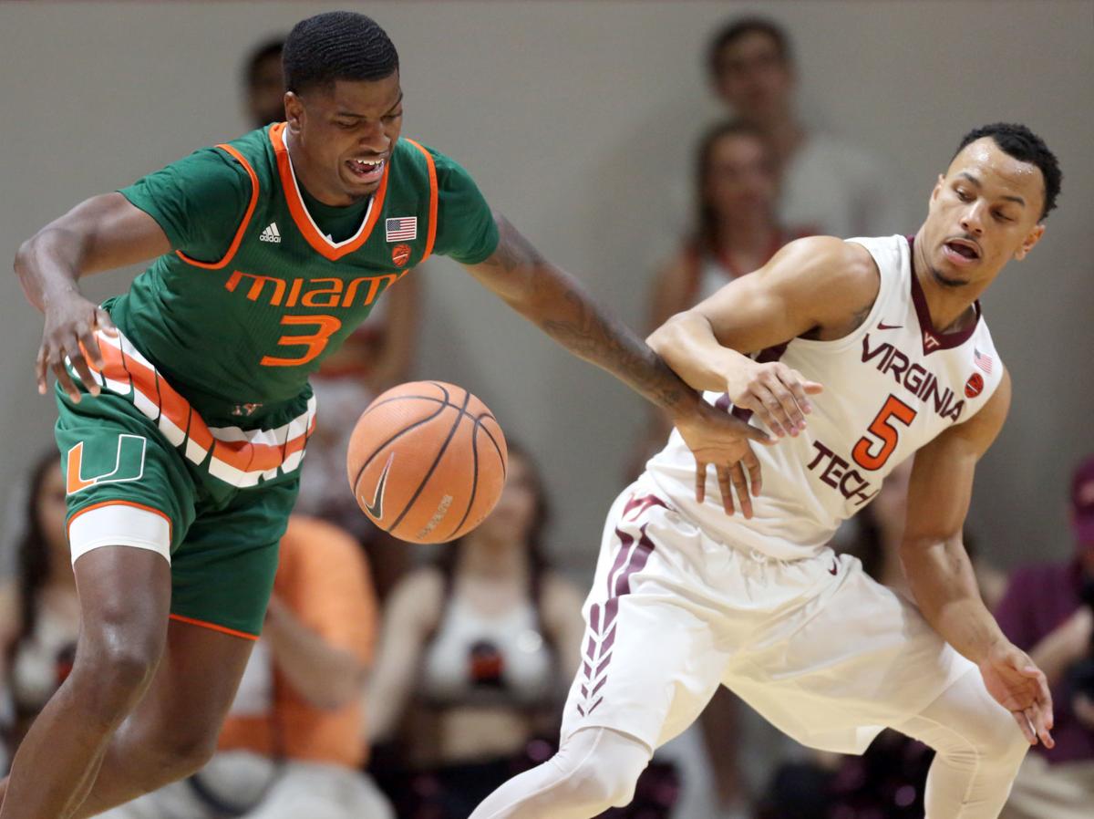 Photos Virginia Tech Falls To Miami In Men S Hoops Virginia Tech Roanoke Com