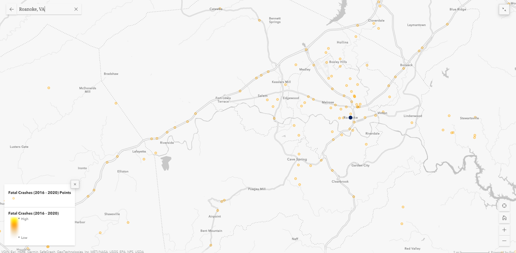 Roanoke Valley awarded 760,000 in roadway safety federal grant funds