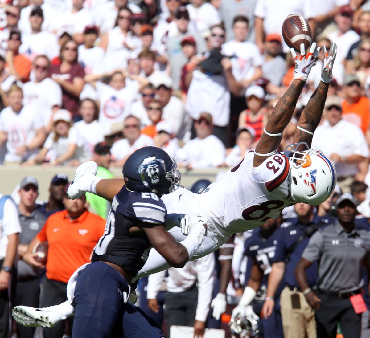 PHOTOS Virginia Tech rolls past ODU 380 Virginia Tech