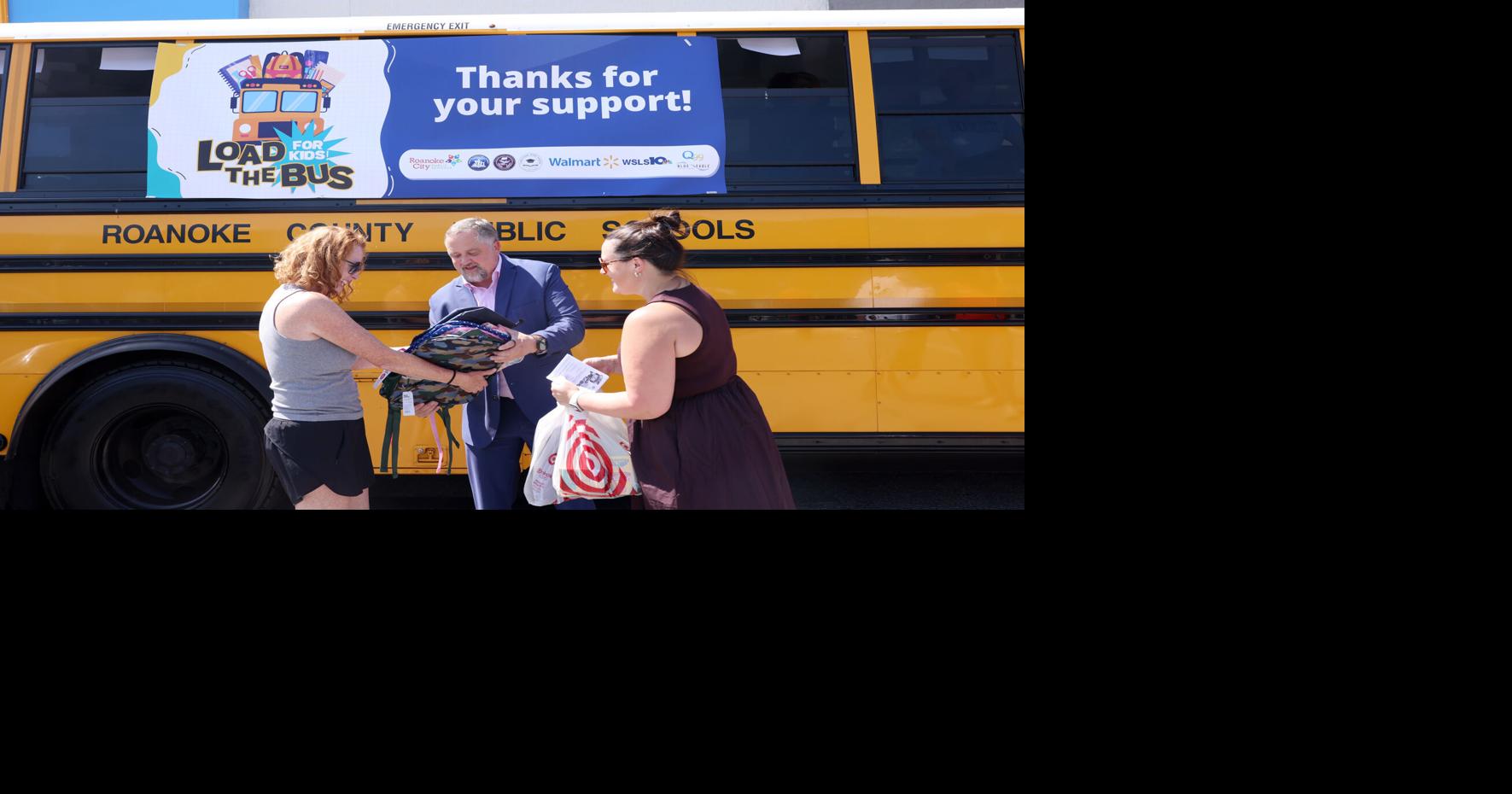 'Load the Bus' school supply drive kicks off this weekend in Roanoke Valley