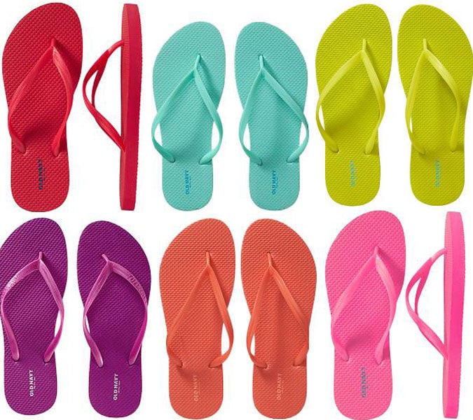 old navy $1 flip flop sale 2018 date