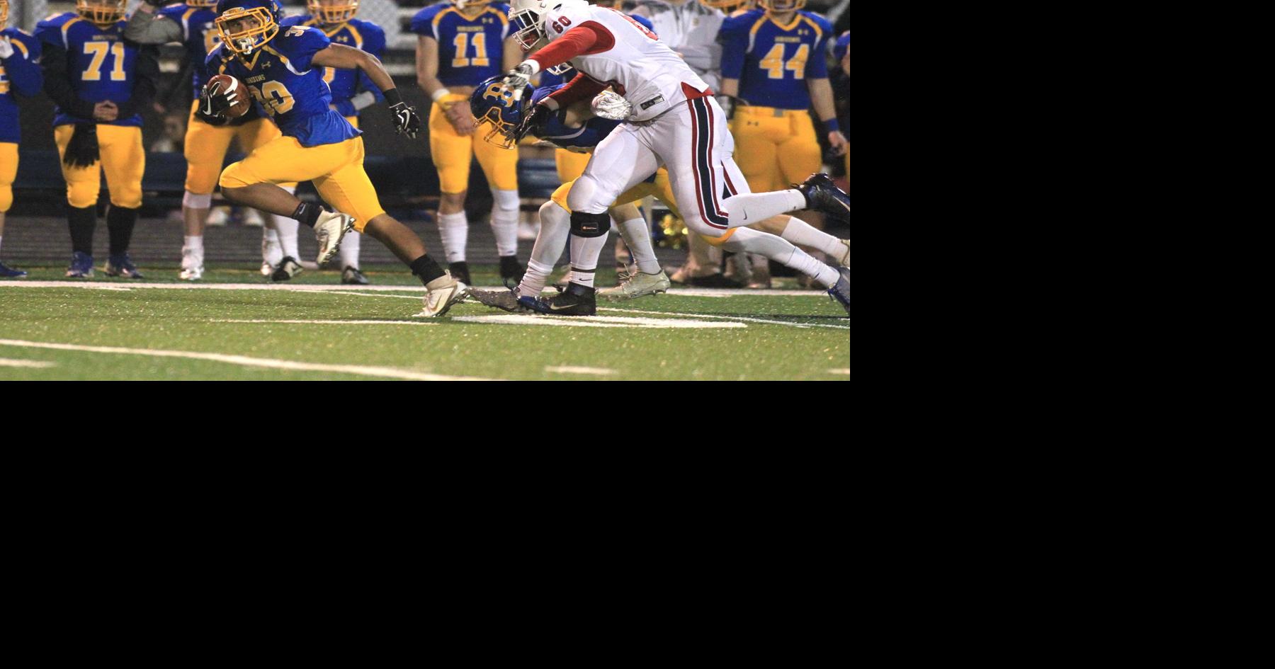Scenes from the BlacksburgLiberty Christian football game