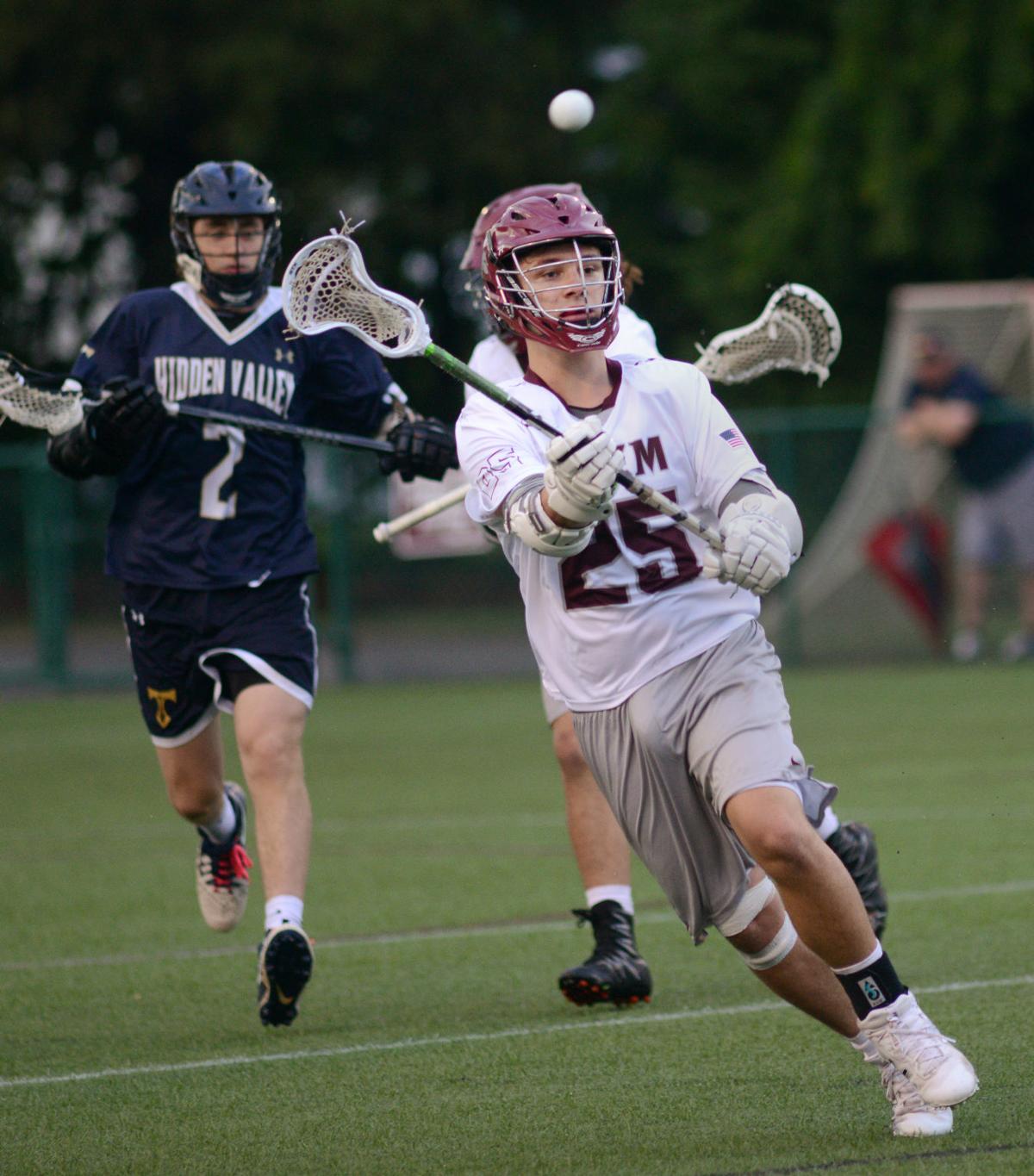 Scenes from the SalemHidden Valley boys lacrosse game