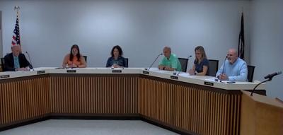 The Botetourt County School Board at their Aug. 11, 2022, meeting.