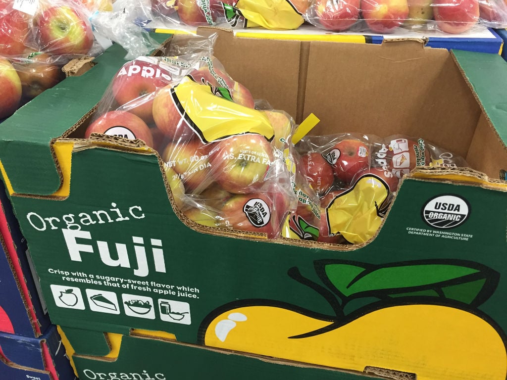 Marketside Organic Fuji Apples, 2lb Bag