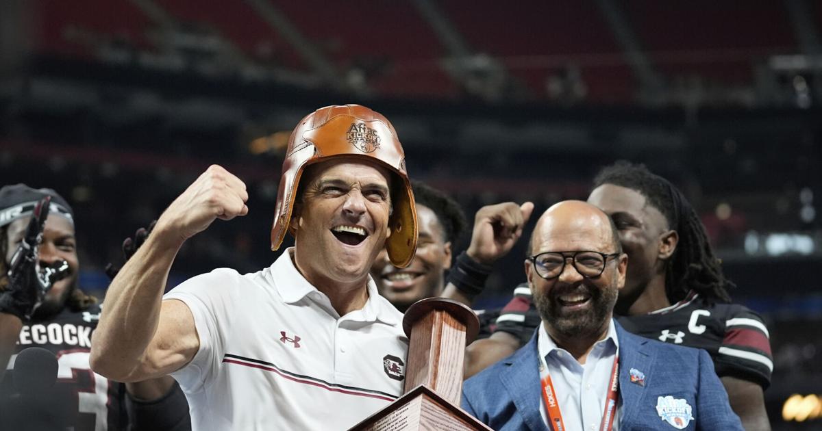 An emotional day for the Beamer family as South Carolina beats Virginia Tech