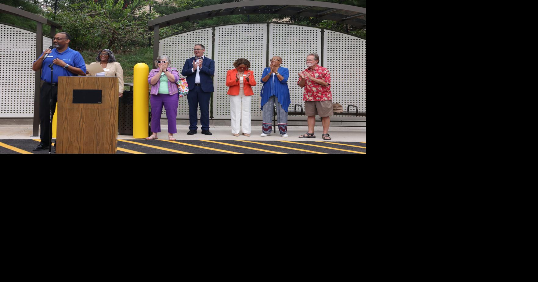 PHOTOS & VIDEO: New bus stop at Valley View Walmart