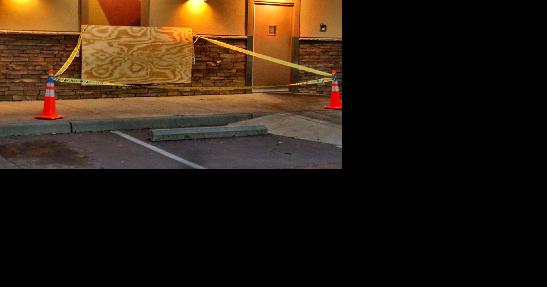 Roanoke Taco Bell damaged after woman hits building with car