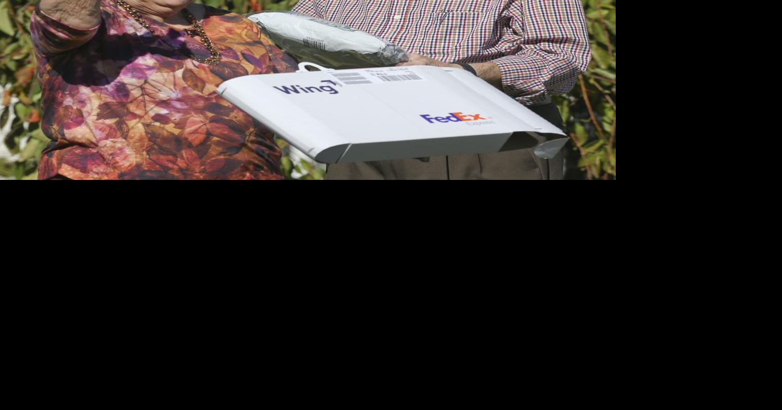 Wing makes first commercial drone delivery in Christiansburg; service