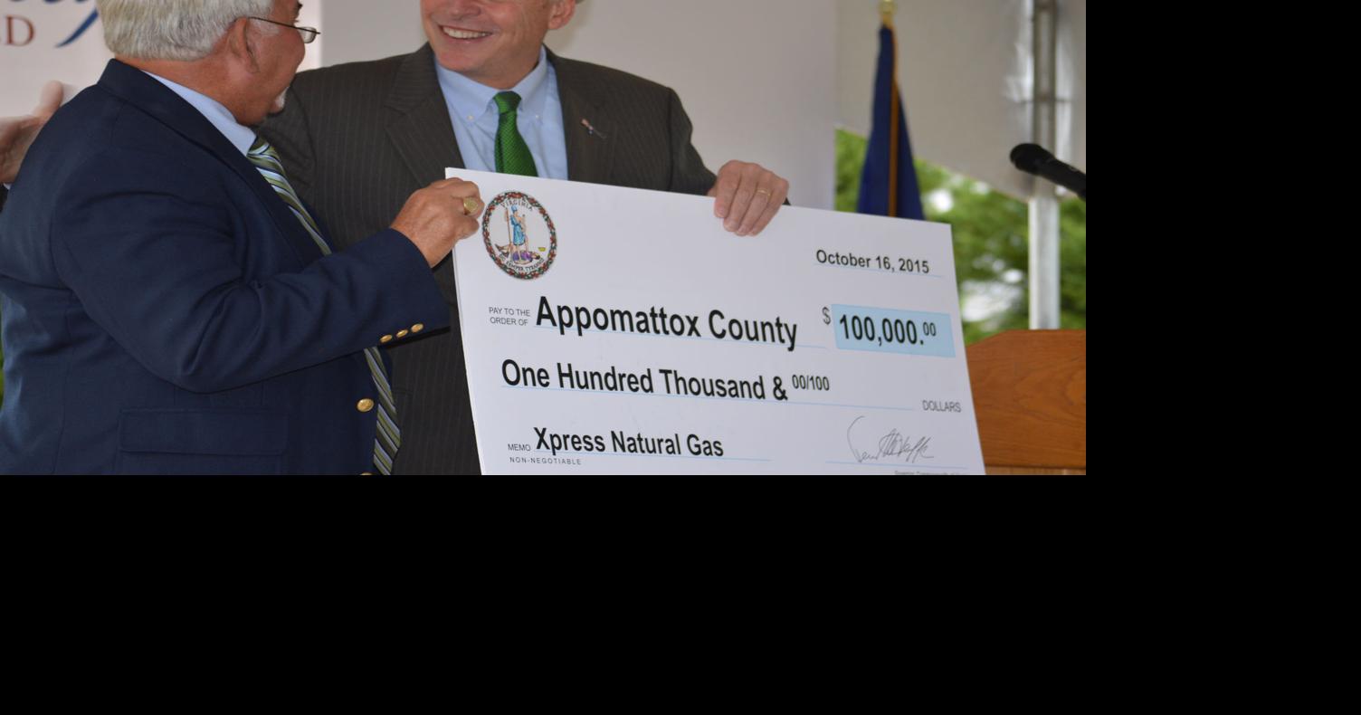 New natural gas terminal to bring 50 jobs to Appomattox County