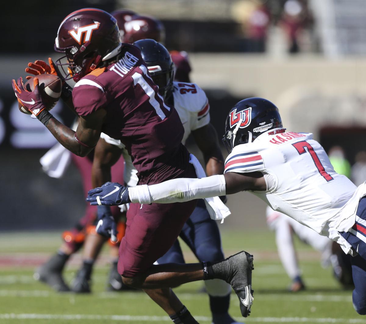 Liberty’s lastsecond field goal clinches upset win over Virginia Tech