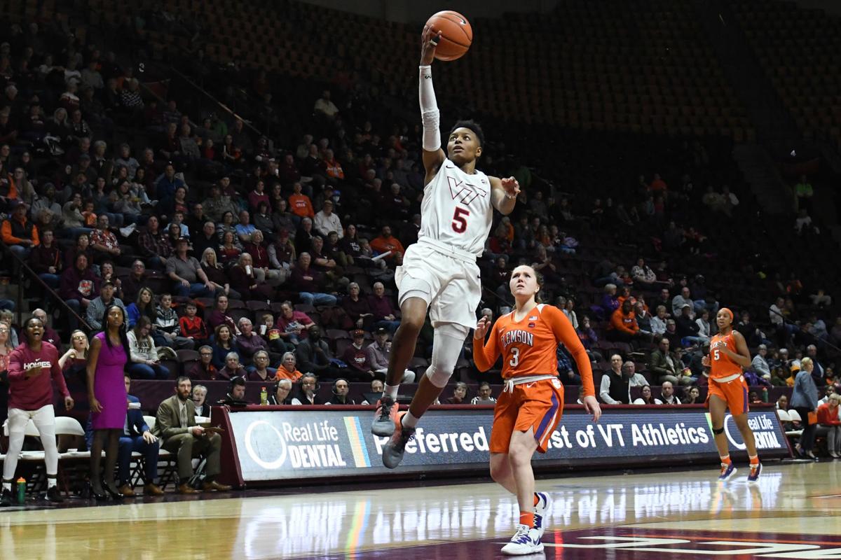 Virginia Tech Women S Basketball Hokies Top Clemson To Keep