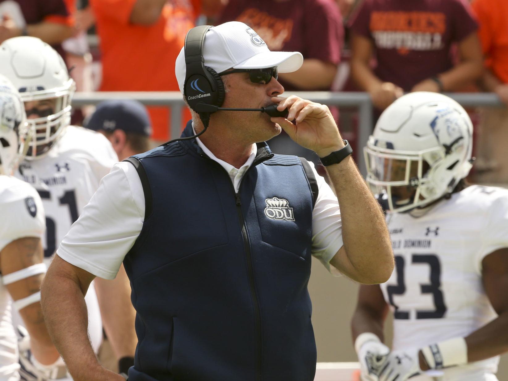Uva Football Odu Wary Of No 21 Ranked Cavaliers College