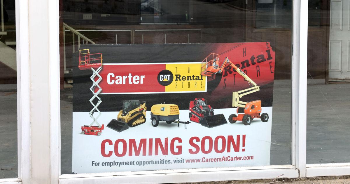 Carter Machinery is headed to Christiansburg