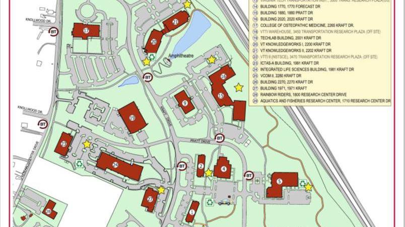Virginia Tech Corporate Research Center Looks To Add Luxury Apartments Business News Roanoke Com Vt Parking Map 2022