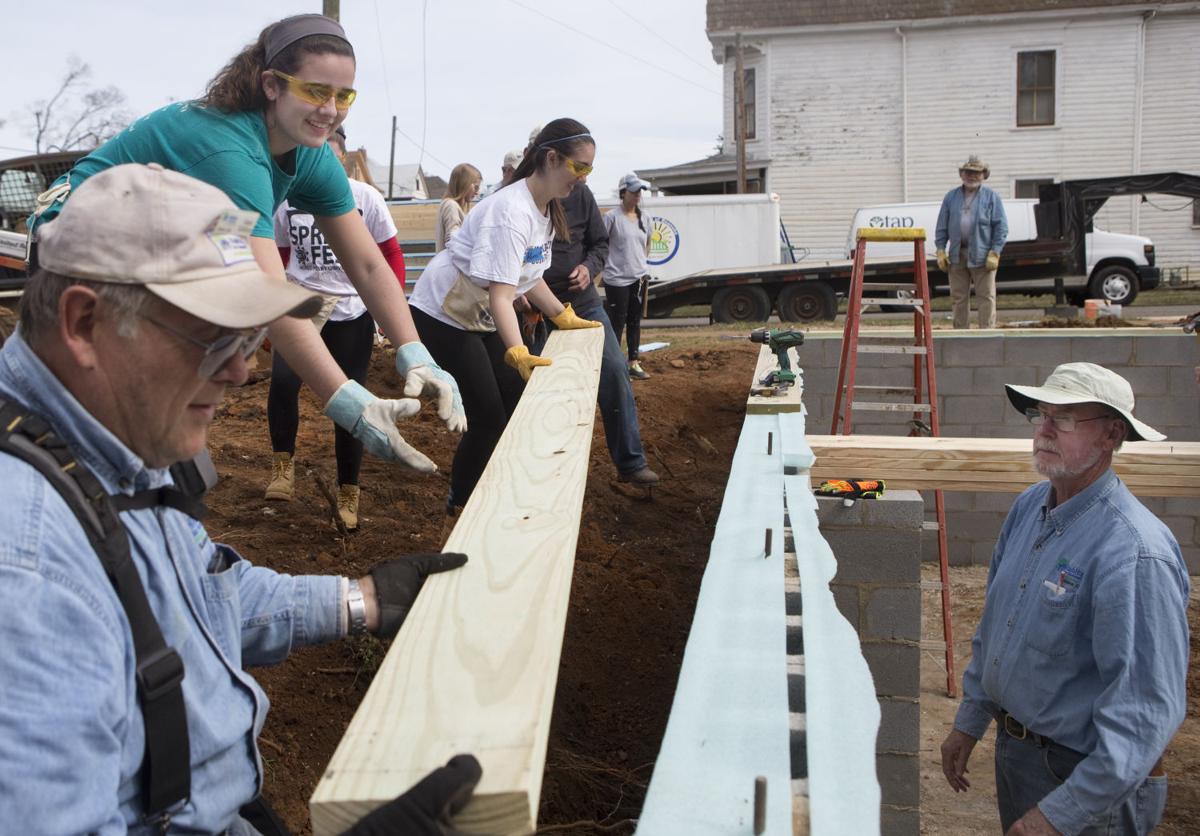 Habitat for Humanity build in Roanoke Gallery