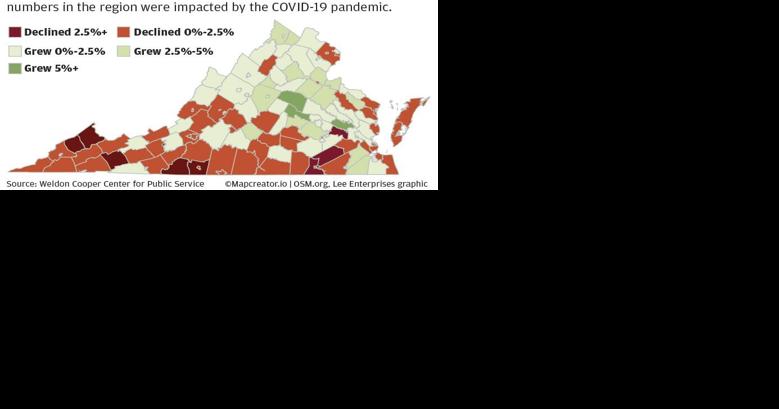 Latest Census data for Roanoke, New River valleys: Growth, loss and COVID-19 - Vimarsana News