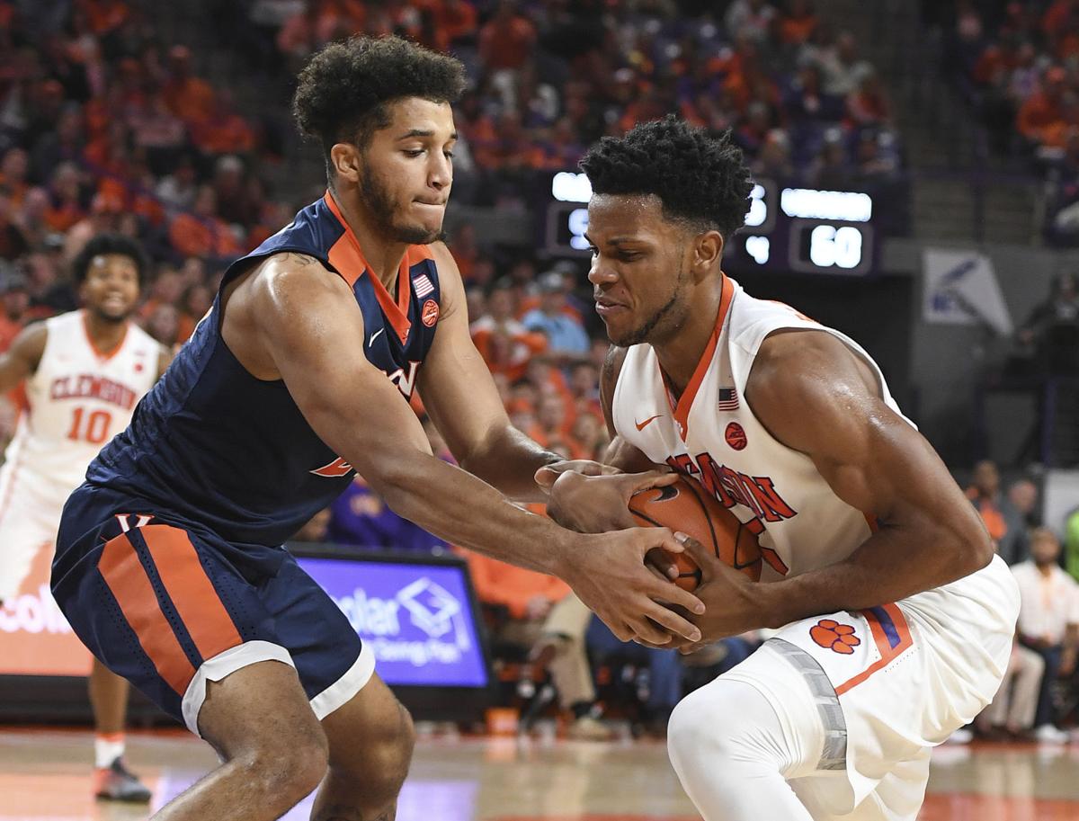 No 19 Virginia Men S Basketball Wins Tight One At Clemson Uva