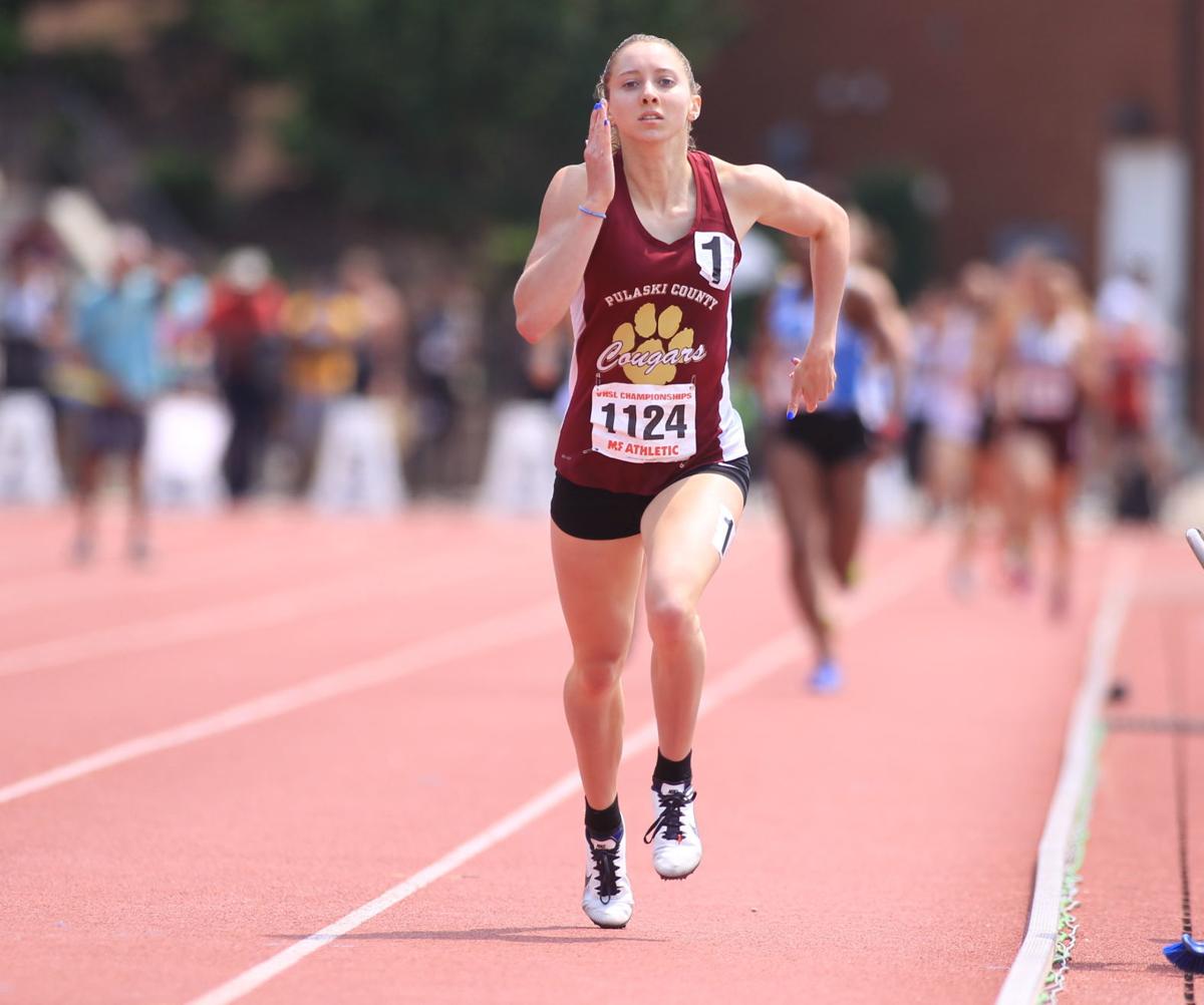 H S Track And Field Pulaski County S Boone Blacksburg Girls Dominate In Class 4 Meet High Schools Roanoke Com