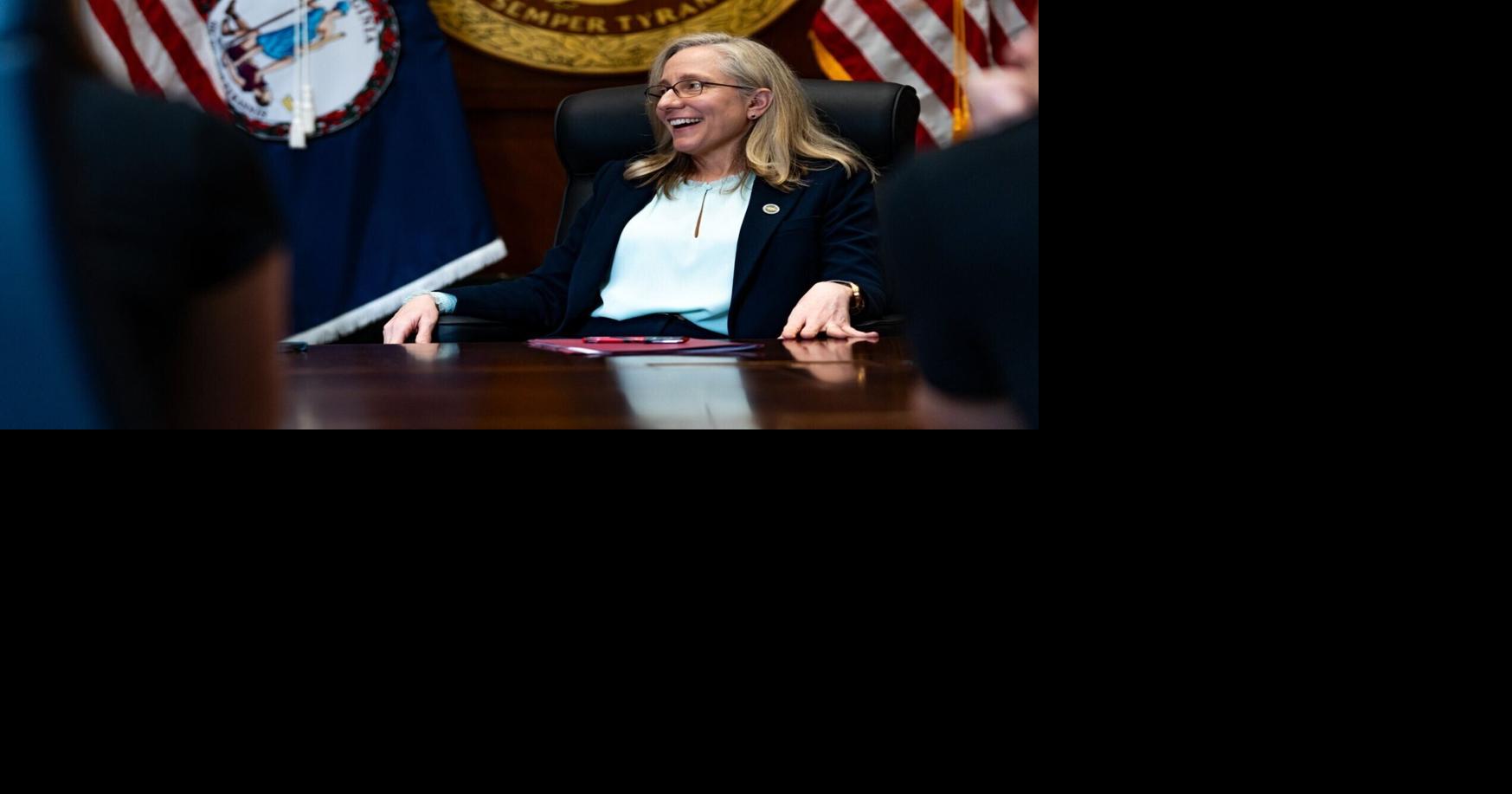 Six months into her term, Spanberger says challenges ahead after agenda wins