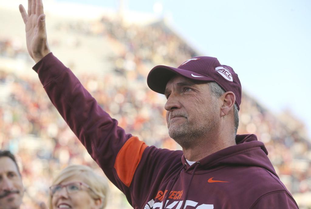 Virginia Tech Football On Bud Foster Day Hokies Defense Shuts