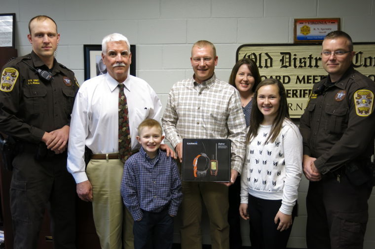Adkins family and Buchanan Self Storage make a gift to K9 officers