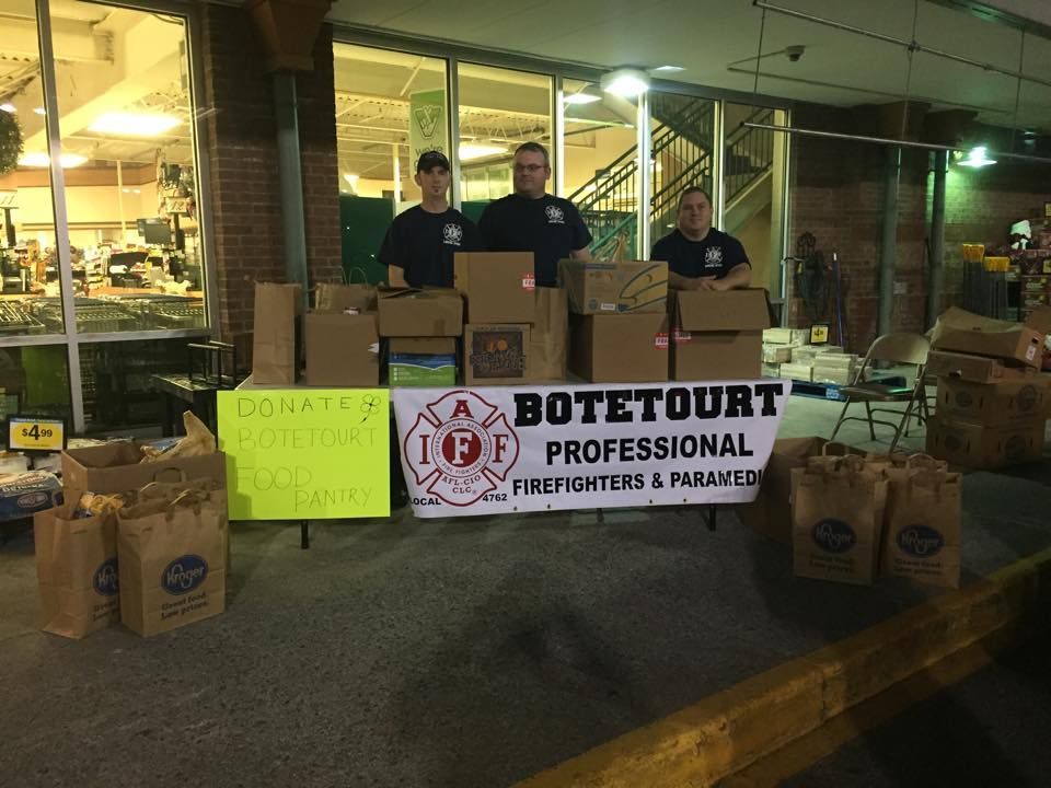botetourt fire ems garners donations for botetourt food pantry lifestyles roanoke com roanoke times