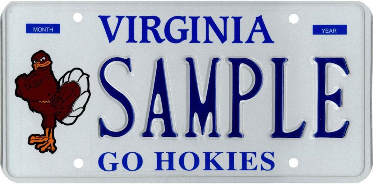 Winning Virginia Tech specialty plate now available Virginia Tech