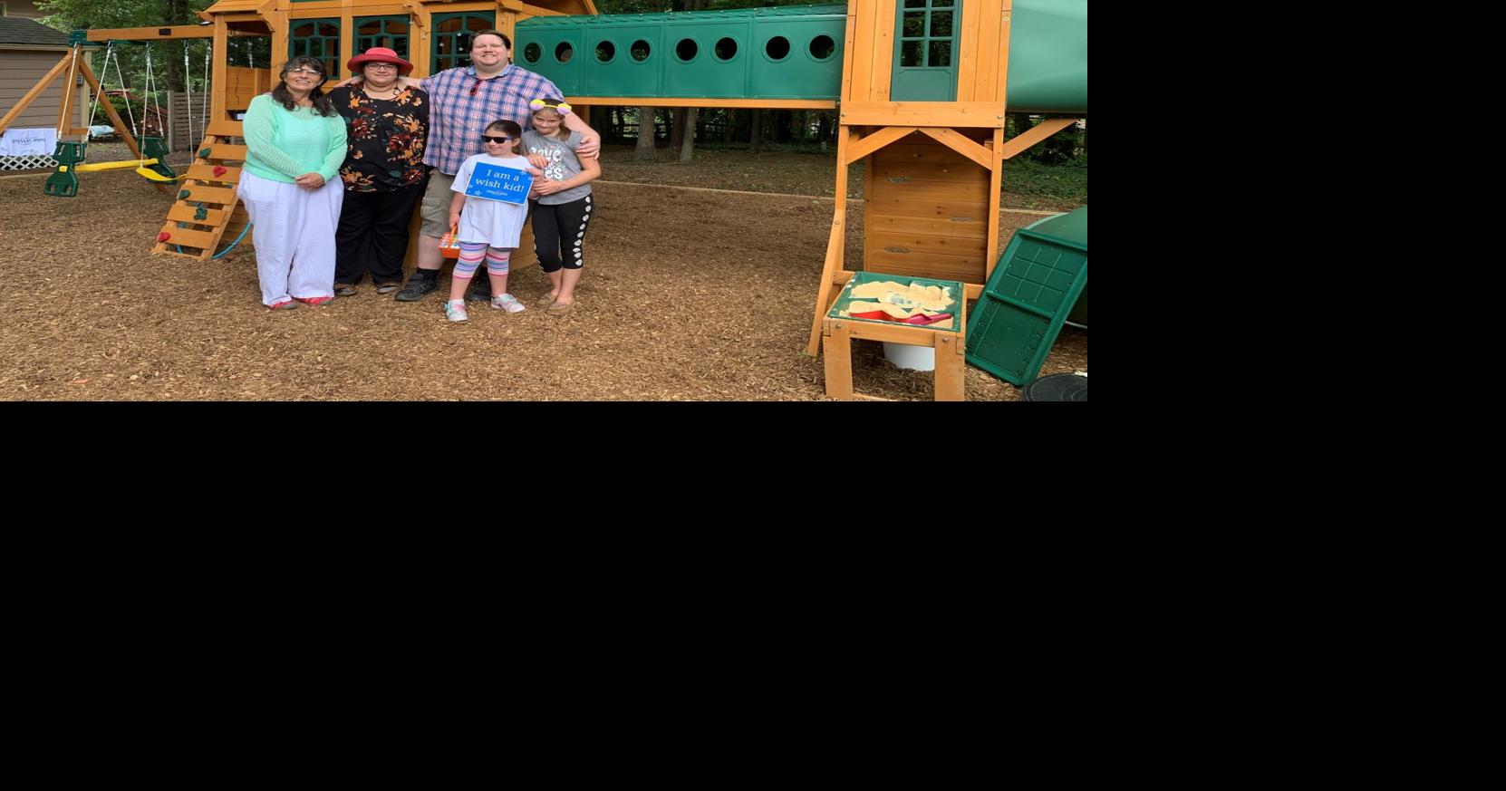 Bear Cave Lodge Swing Set/Playset Installation