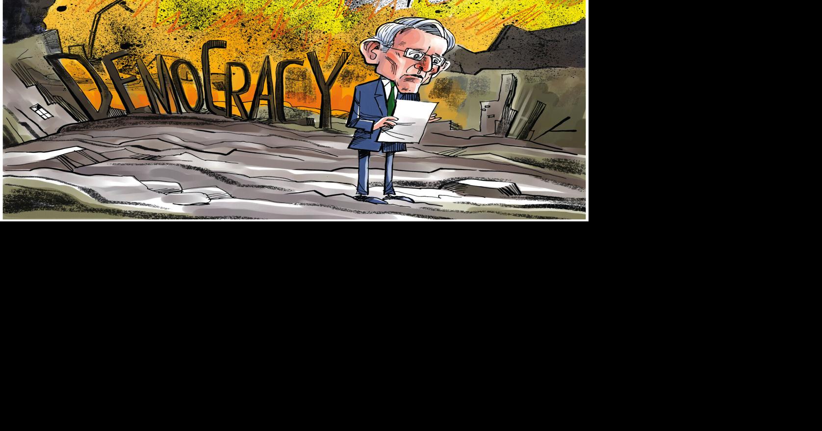 Cartoon for July 27, 2022, Leonard Pitts column (copy)