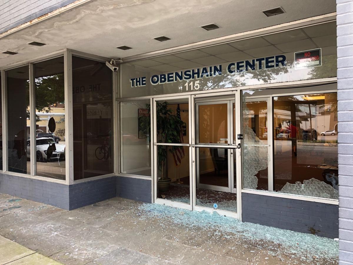 Windows Shattered At Virginia Gop Headquarters In Richmond State And Regional News Roanoke Com