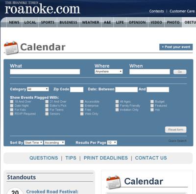 Get listed: How to use our new online calendar tool