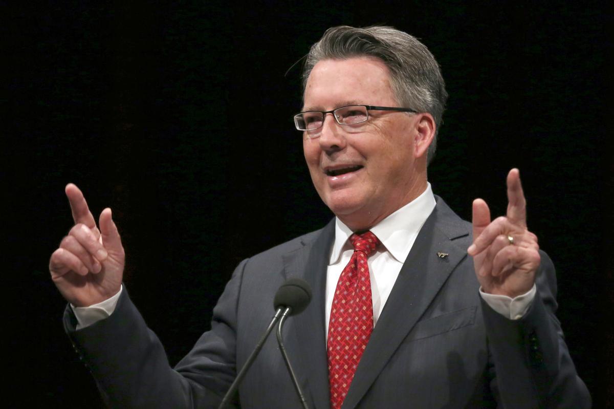 Virginia Tech president touts innovation, crossdiscipline courses in