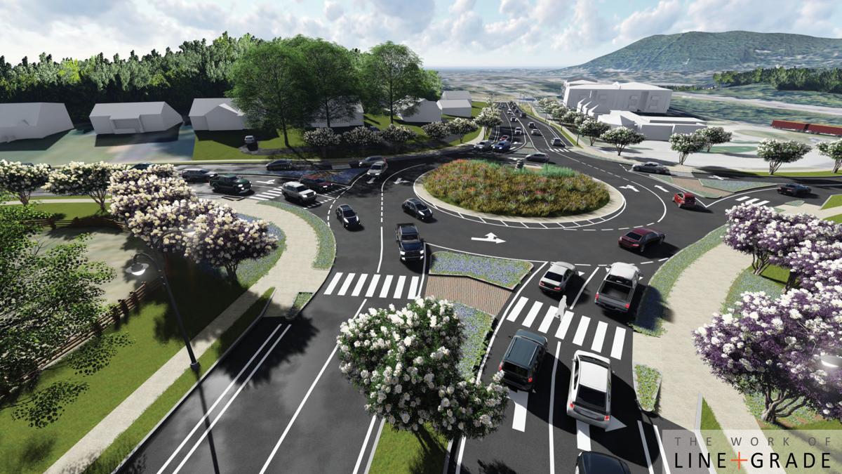 3roundabout makeover starts Tuesday on Colonial Avenue by community