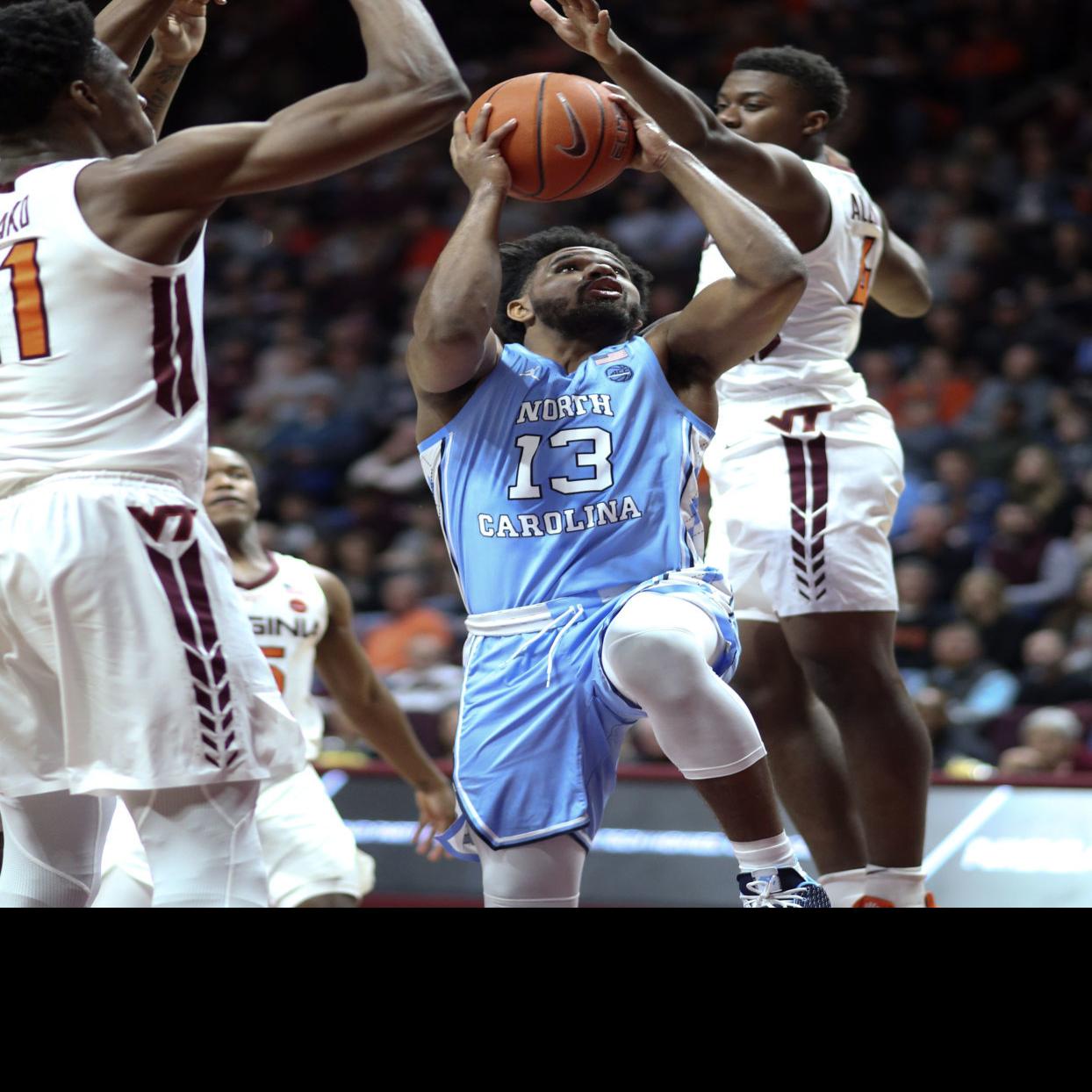 Virginia Tech Outlasts Unc 79 77 In Double Overtime Virginia