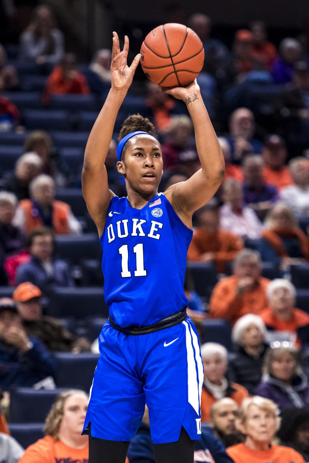Duke S Azana Baines Transferring To Virginia Tech Virginia Tech