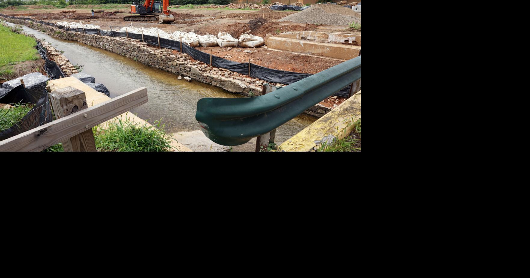 PHOTOS & Roanoke Stormwater stream restoration projects