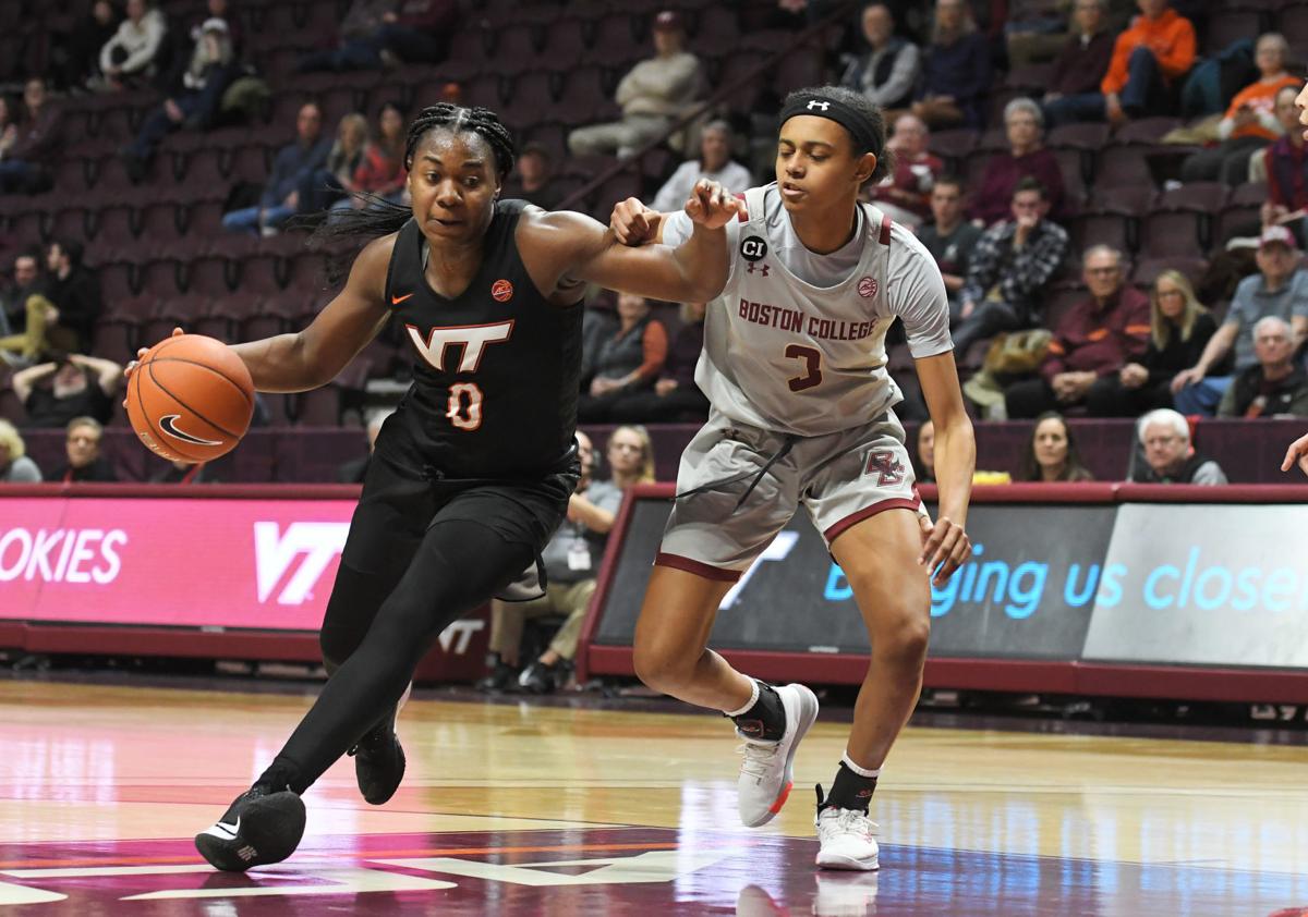Virginia Tech Women Stifle Boston College To Improve To 4 3 In Acc