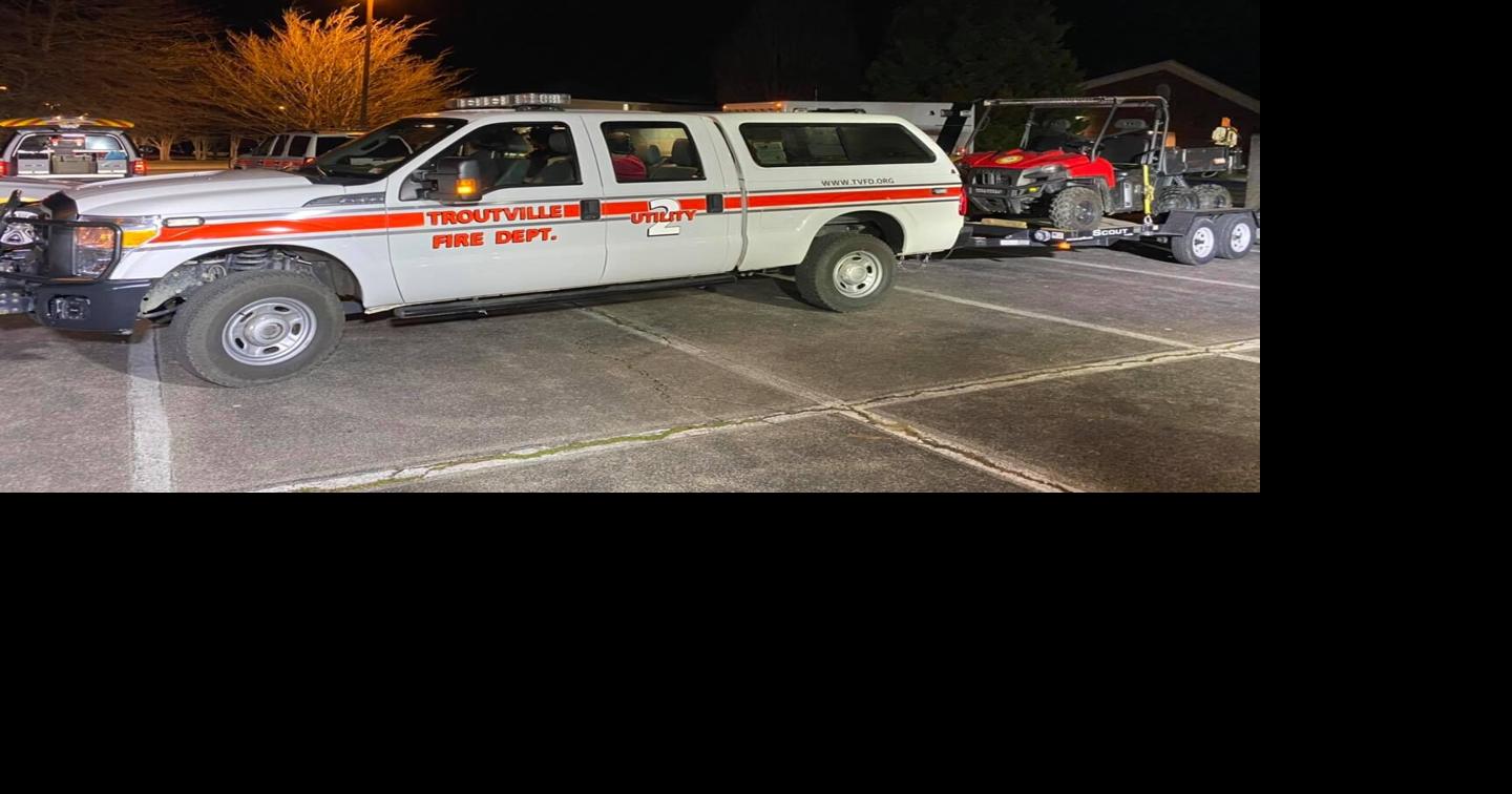 Troutville Volunteer Fire Department assists hiker off Appalachian Trail