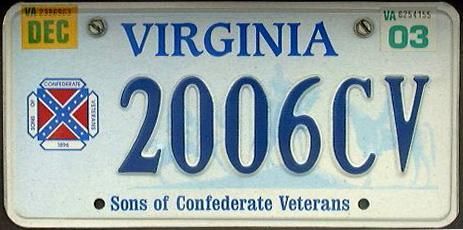 Federal judge allows Virginia to stop issuing Confederate license plates