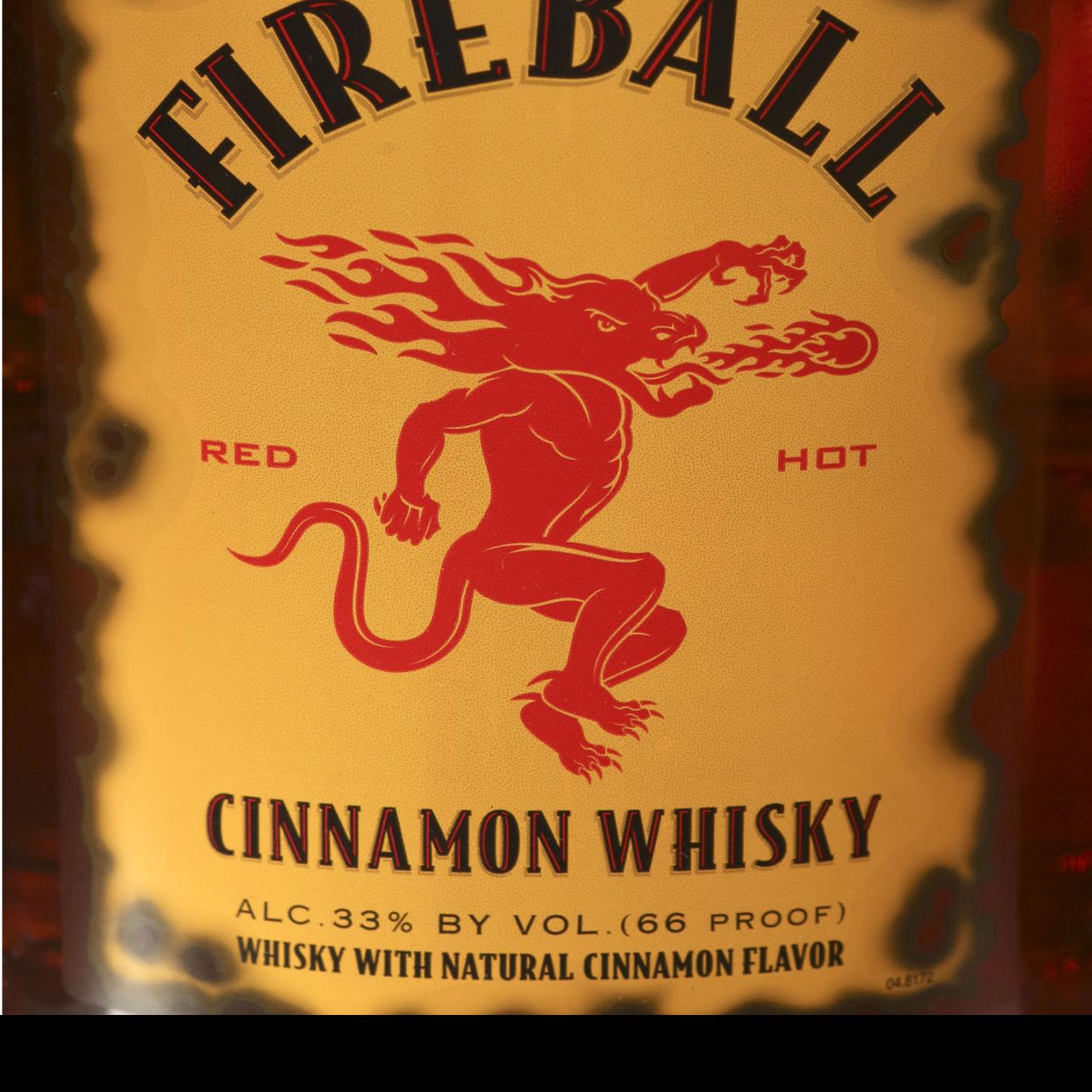 Logo fireball label