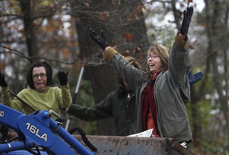 Garden club uses lasagna gardening method to tame Mill ...