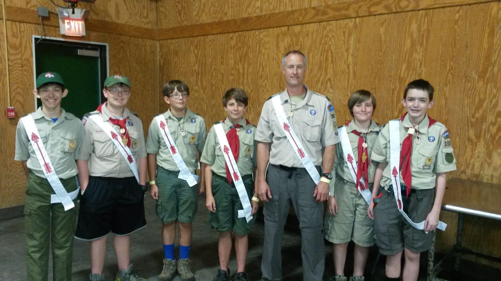 Boy Scout Troop 352 completes service day at Camp Powhatan