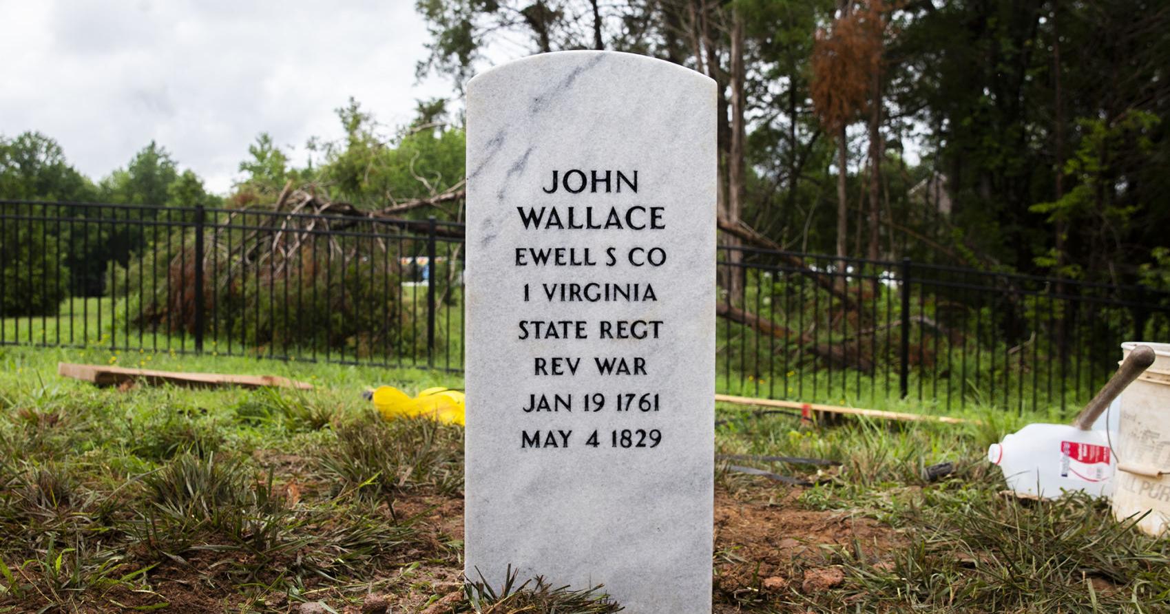 Revolutionary War veteran gets new headstone at damaged Virginia cemetery - Vimarsana News