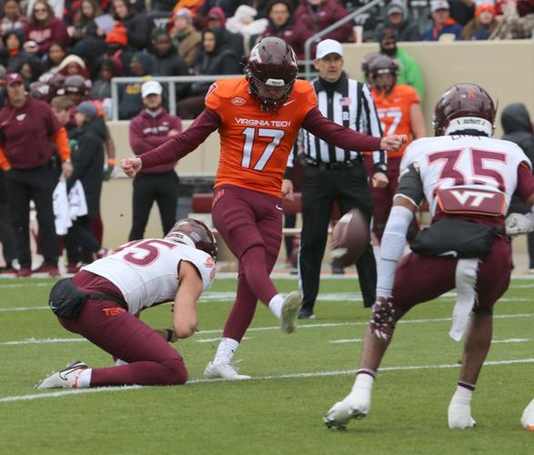 VT Spring Game players
