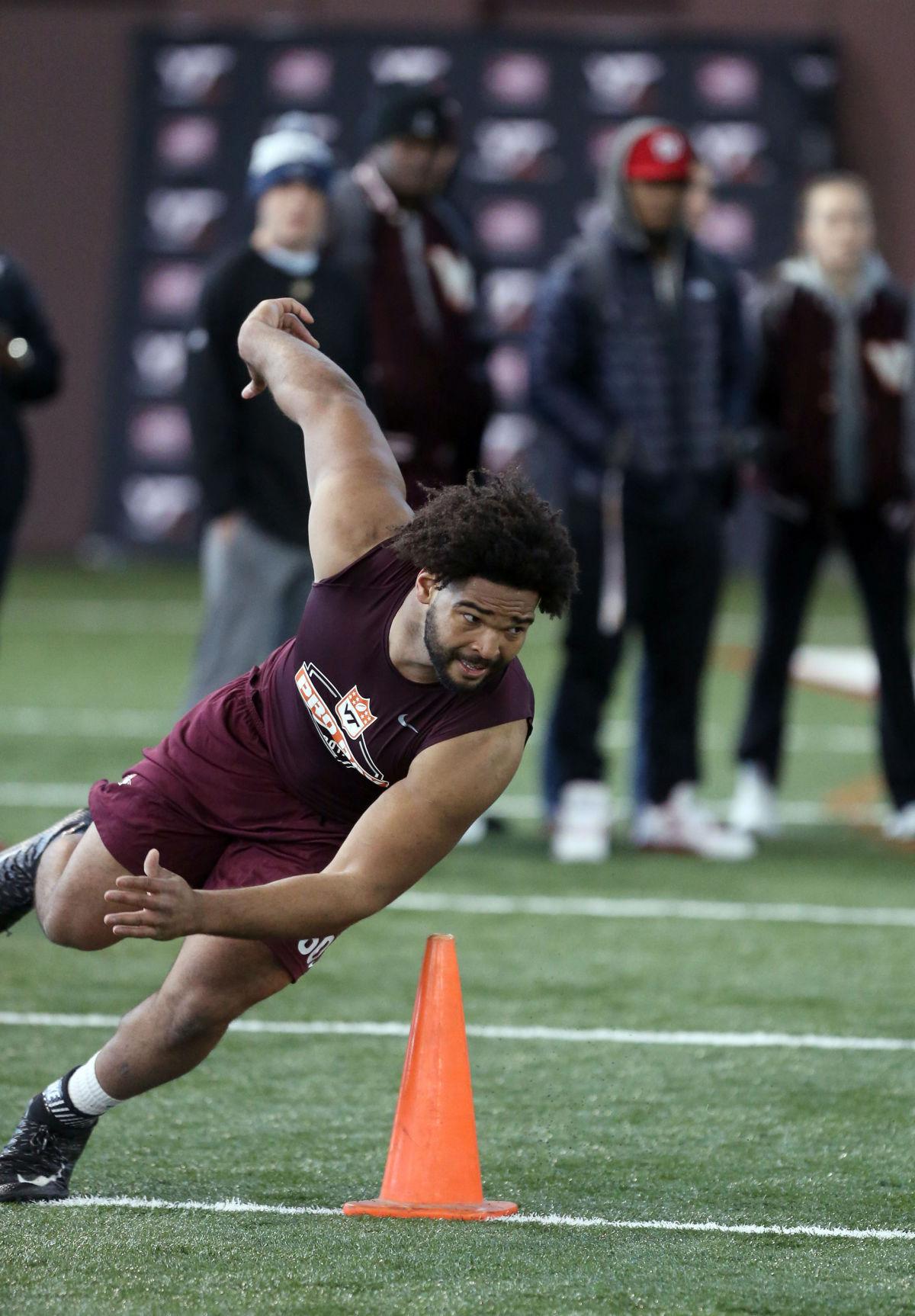 Virginia Tech Pro Day Gallery