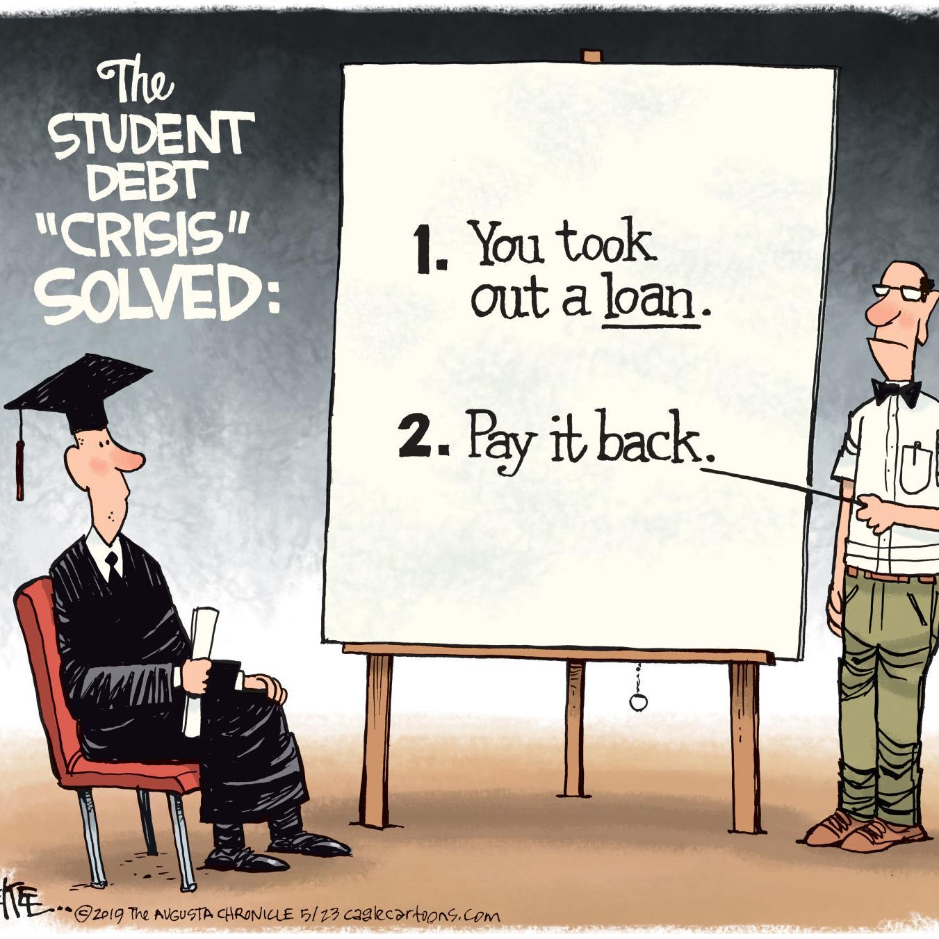 Hincker The Student Loan Crisis Debt Starts With An Individual