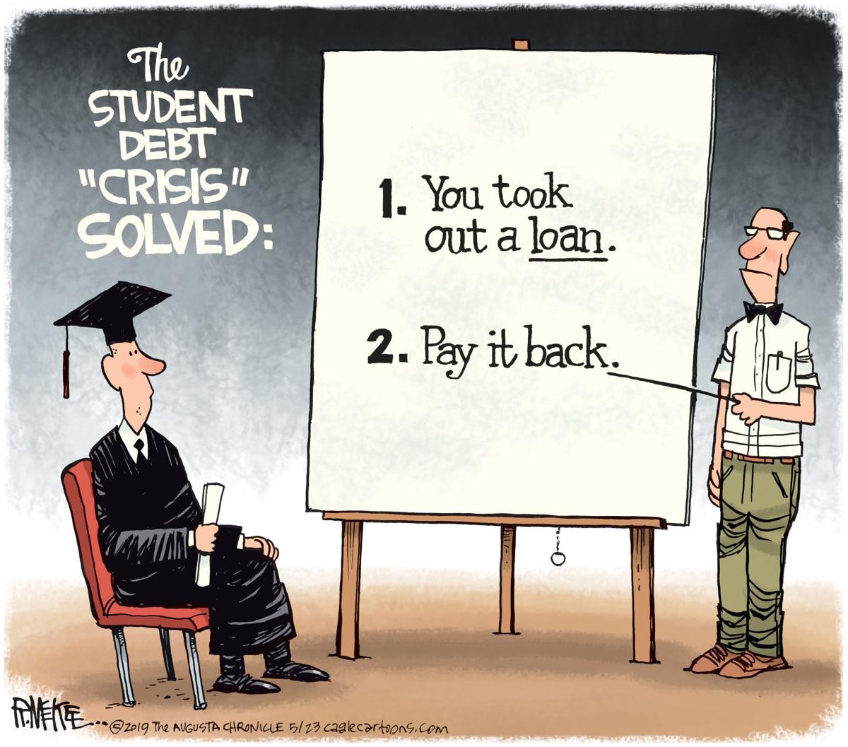 Figard Student Loan Debt Is The Responsibility Of The Student