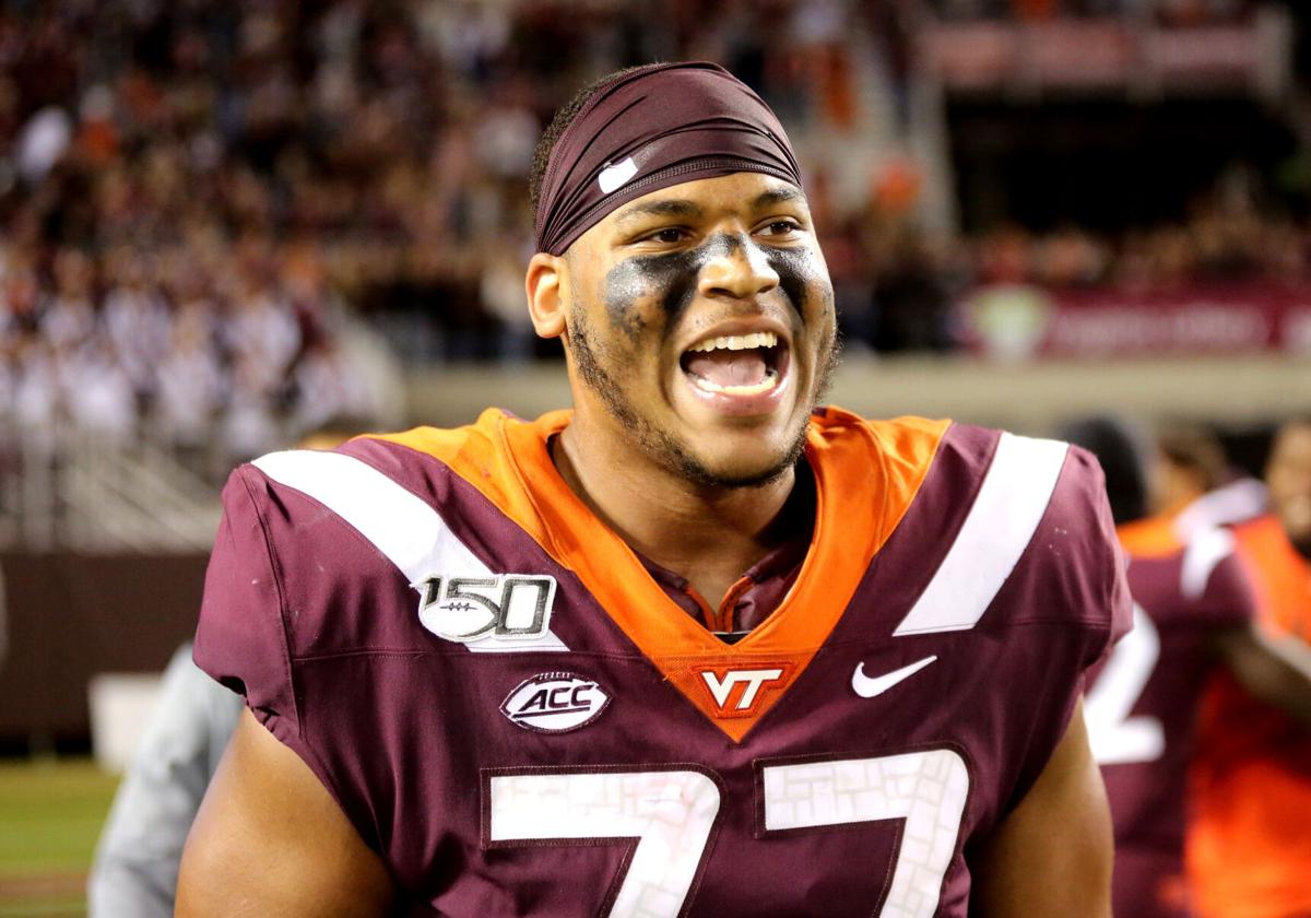 Virginia Tech football: Christian Darrisaw named PFF's Outland Trophy  winner - Gobbler Country