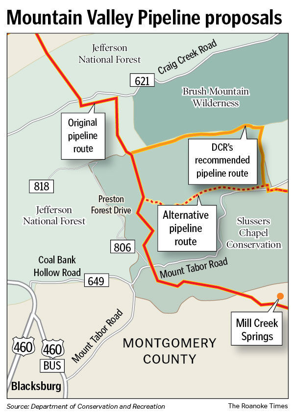 State Agency Recommends Routing Mountain Valley Pipeline To Avoid Karst In Montgomery County Business News Roanoke Com